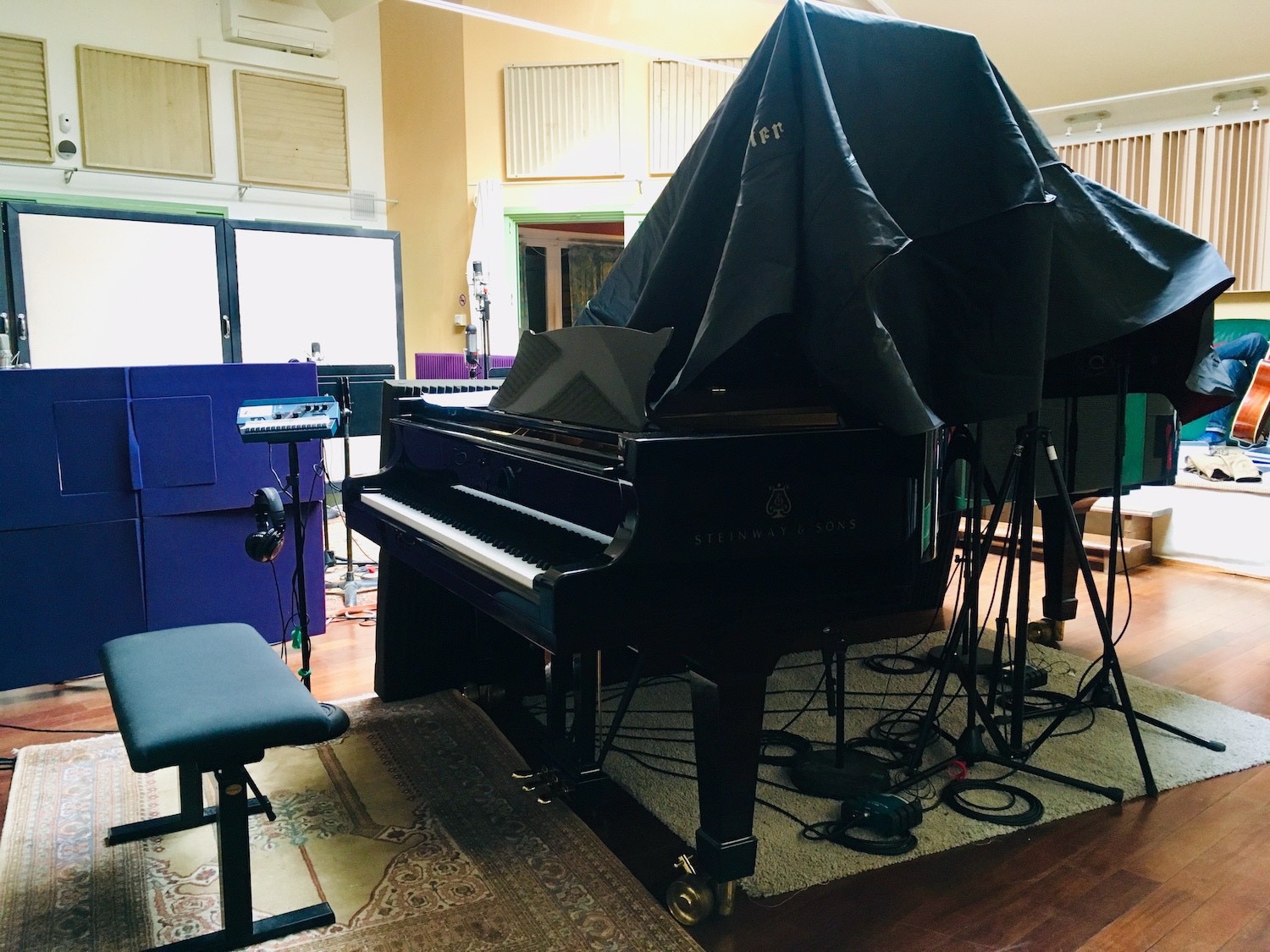 Piano Steinway au Studio de Meudon