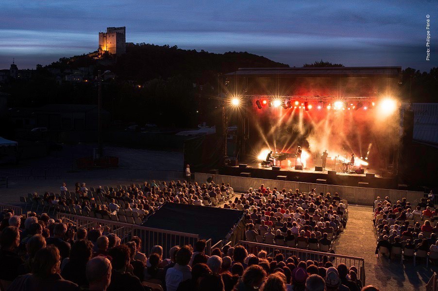 Festen en concert au festival Crest Jazz Vocal